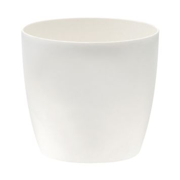 PLASTKRUKA ELHO BRUSSELS ROUND 16CM VIT