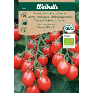 GRÖNSAKSFRÖ WEIBULLS TOMAT BOLSTAR BALOE KRAV PLUM