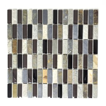 MOSAIK WELSCHEIT NATURE KRISTALL/STEN MIX PRIS PER ARK