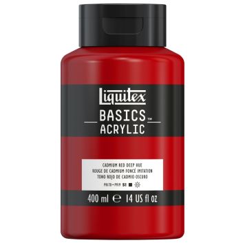 AKRYLFÄRG LIQUITEX BASIC CADIUM REED DEEP HUE 400ML