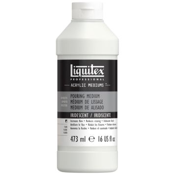 AKRYLFÄRG LIQUITEX MEDIUM POURING IRIDESCENT 437ML