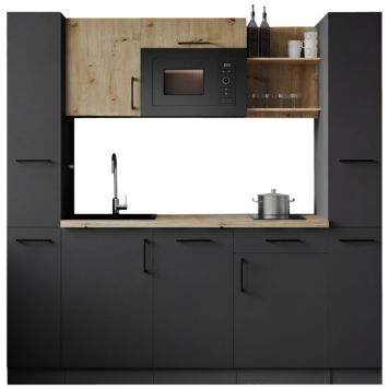 KÖK RESPEKTA OLIVER KB205GRGAMI2 GRÅ/EK 205CM
