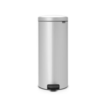 PEDALHINK BRABANTIA NEW ICON METALLIC GRÅ 30L