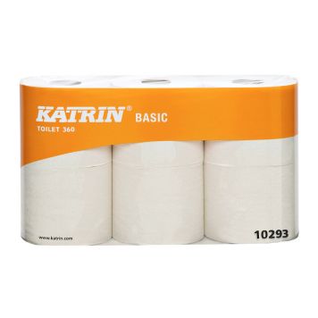 TOALETTPAPPER KATRIN BASIC 360 2-LAGER  