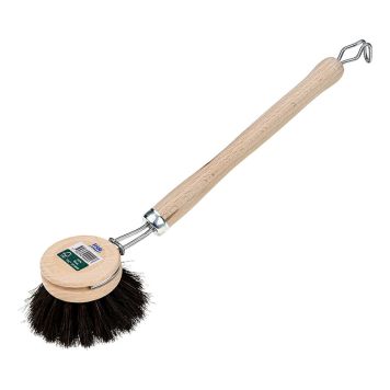 DISKBORSTE FRIDA TRÄ/SVART  