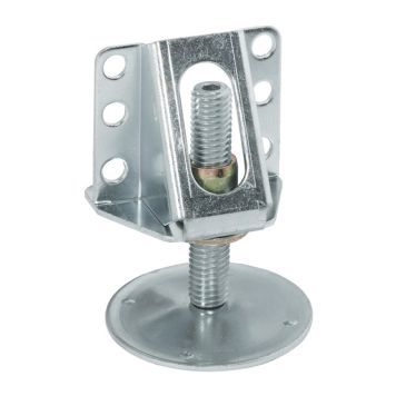 FOT JUSTERBAR GALVANISERAD STÅL