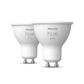 PHILIPS HUE SPOT W 2-PAK 4.2W GU10                              