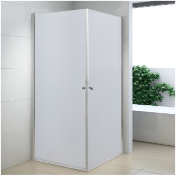 DUSCHHÖRNA NORTIQ YSTAD RAK FROSTAT GLAS 90X90CM