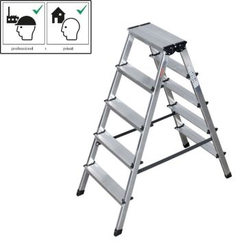 TRAPPSTEGE STABILOMAT DUBBELSIDIG 1,15M 2X5 STEG