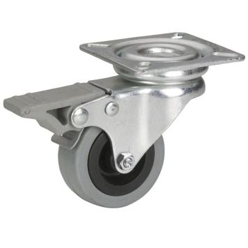 LÅDHJUL 50X19MM VRIDBART/LÅSBART