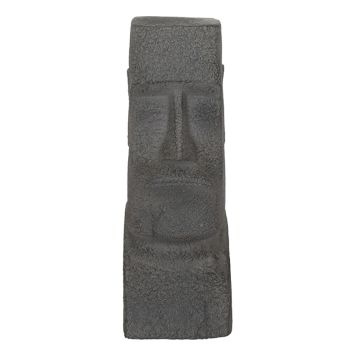 TRÄDGÅRDSDEKORATION MOAI BRUN 40CM	