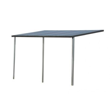 SIDOTAK BIOHORT TILL EUROPA 4/5 METALLIC KVARTSGRÅ