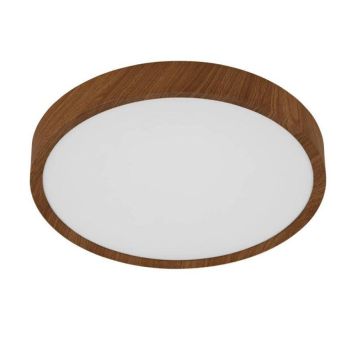 LED-PLAFOND EGLO MUSURITA Ø44CM TRÄ/VIT 