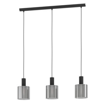 TAKLAMPA EGLO GOROSIBA SVART