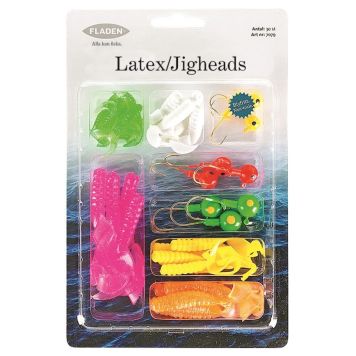 JIGGSORTIMENT 30 DELAR 3-15G