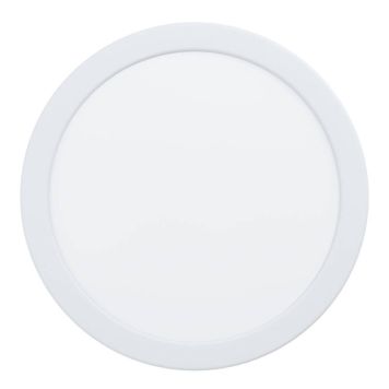 LED-PLAFOND EGLO FUEVA INFÄLLD 21,6CM VIT