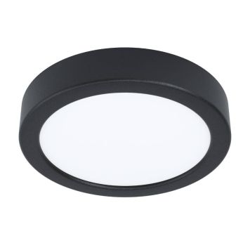 LED-PLAFOND EGLO FUEVA Ø16CM SVART
