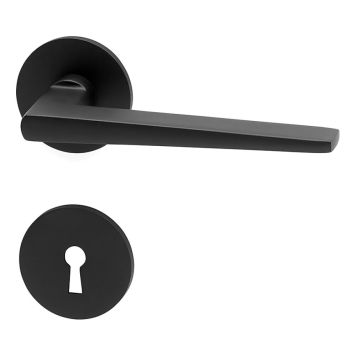 INNERDÖRRHANDTAG HABO BLACK EDITION EDMONTON KOMBI SVART