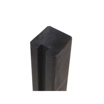 ÄNDSTOLPE PLUS TRYCKIMPREGNERAT SVART 9X9X267 CM 