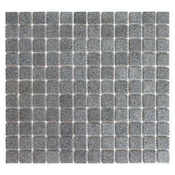 MOSAIK GRÅ STRUKTUR ANTISLIP 33X30CM PRIS PER ARK