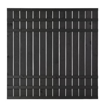 VINDSKYDD PLUS RUSTIK 180X180CM SVART