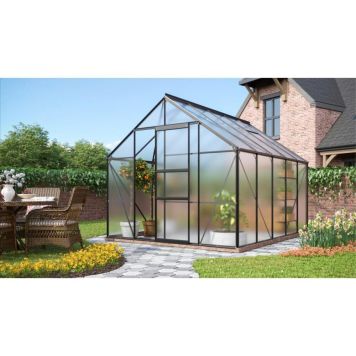 VITAVIA MERKUR 8300 MED SOCKEL ALU/POLY SVART 8,3M² 