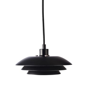 TAKLAMPA DYBERG LARSEN Ø20 PENDEL SVART
