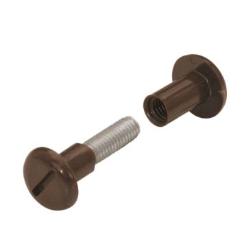 SKARVSKRUV 30-39 MM BRUN