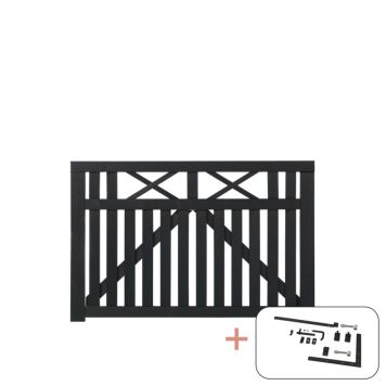 GRIND PLUS VINESSE 150X98CM SVART