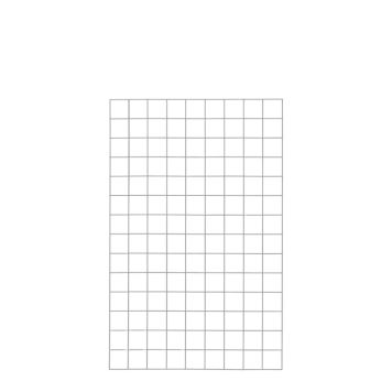 STÅLSPALJÉ PLUS 90X140CM 