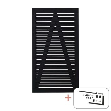 GRIND PLUS OSAKA 100X180CM SVART                              