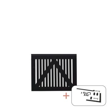 GRIND PLUS SENDAI 100X80CM SVART