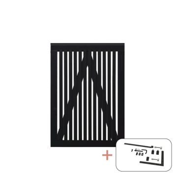 GRIND PLUS SENDAI 100X140CM SVART                             