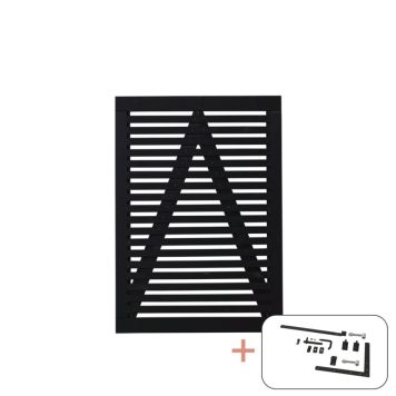 GRIND PLUS TOKYO 100X140X44CM SVART