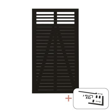 GRIND PLUS DECORA 100X180CM SVART