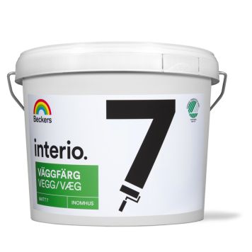 VÄGGFÄRG BECKERS INTERIO MATT VIT 10L