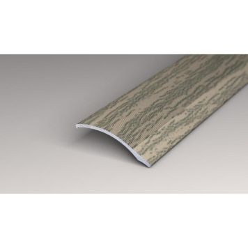 ÖVERGÅNGSPROFIL LOGOCLIC SJÄLVHÄFTANDE 7X38X2000MM GRÅ EK