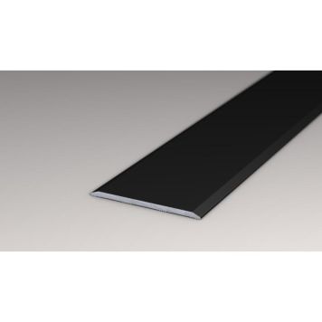 ÖVERGÅNGSPROFIL LOGOCLIC ALUMINIUM 1000X40X2MM SVART