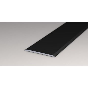 ÖVERGÅNGSPROFIL LOGOCLIC SJÄLVHÄFTANDE SVART 2X40X2000MM                             