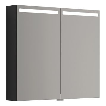 SPEGELSKÅP SCANBAD TOP MED BELYSNING 80CM