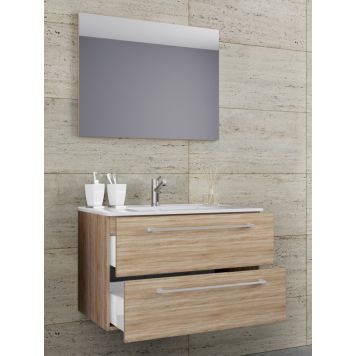 BADRUMSMÖBEL VCM BADINOS M SPEGEL 80CM