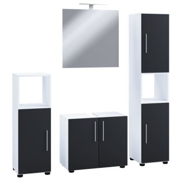 BADRUMSMÖBEL VCM FLANDU MED SPEGEL 60CM