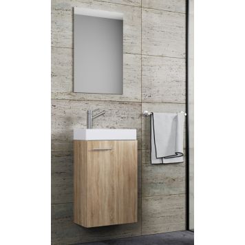 BADRUMSMÖBEL VCM SLITO 3-DELAT MED SPEGEL 41CM