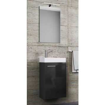 BADRUMSMÖBEL VCM SLITO LED MED SPEGEL 41CM