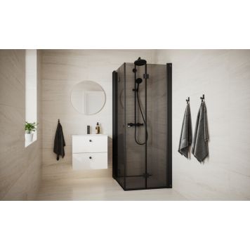 DUSCHHÖRNA CAMARGUE VAL VIK MED HYLLA 100X90CM