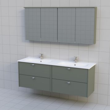 BADRUMSMÖBEL AURA PORSLIN DUBBEL 160CM