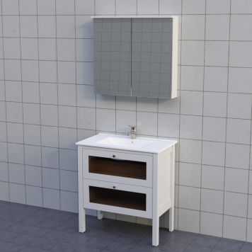 BADRUMSMÖBEL CAMARGUE FORS 2 LÅDOR 80CM