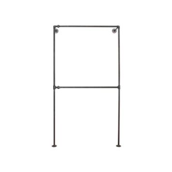 KLÄDSTÄLLNING SIMPLE RACKS HARLEM SVART 120 CM