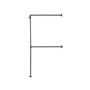 KLÄDSTÄLLNING SIMPLE RACKS SOHO SVART 58 CM