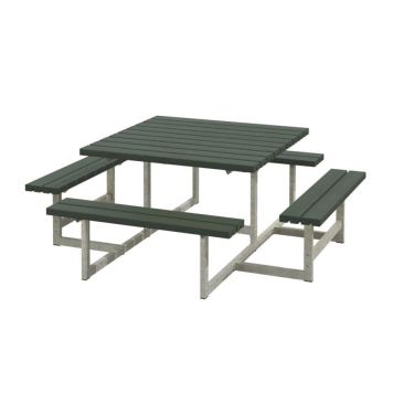 TRÄDGÅRDSMÖBEL PLUS BORD-/BÄNKSET 200X73CM GRÖN  